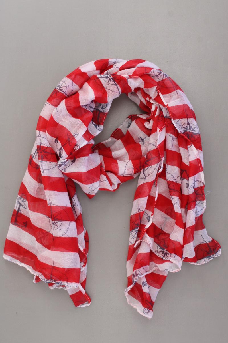 Tuch gepunktet rot aus Polyester