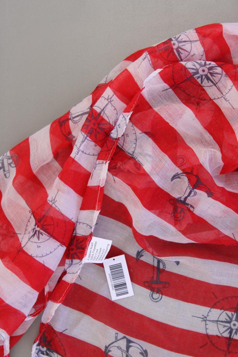 Tuch gepunktet rot aus Polyester