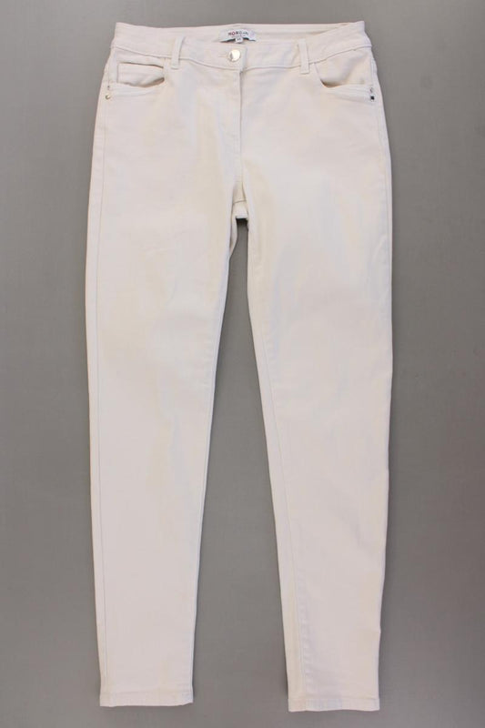 Morgan Five-Pocket-Hose Gr. 40 creme aus Baumwolle