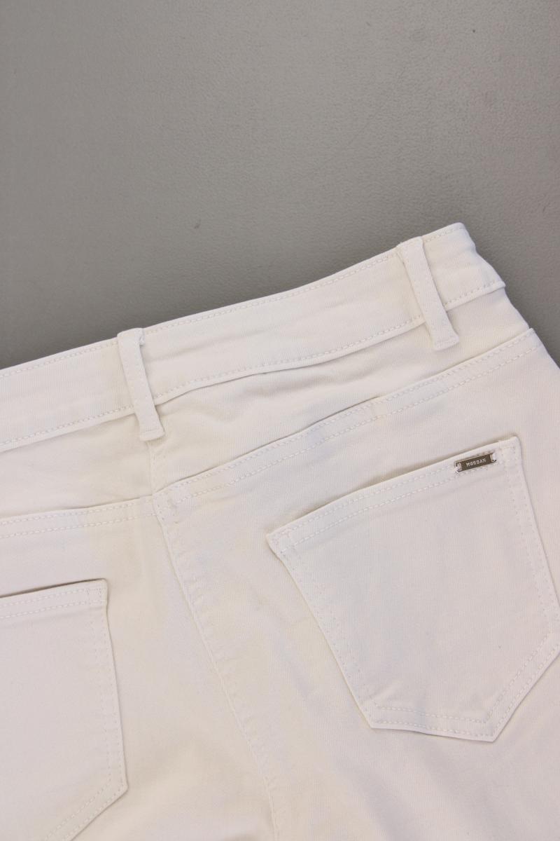 Morgan Five-Pocket-Hose Gr. 40 creme aus Baumwolle