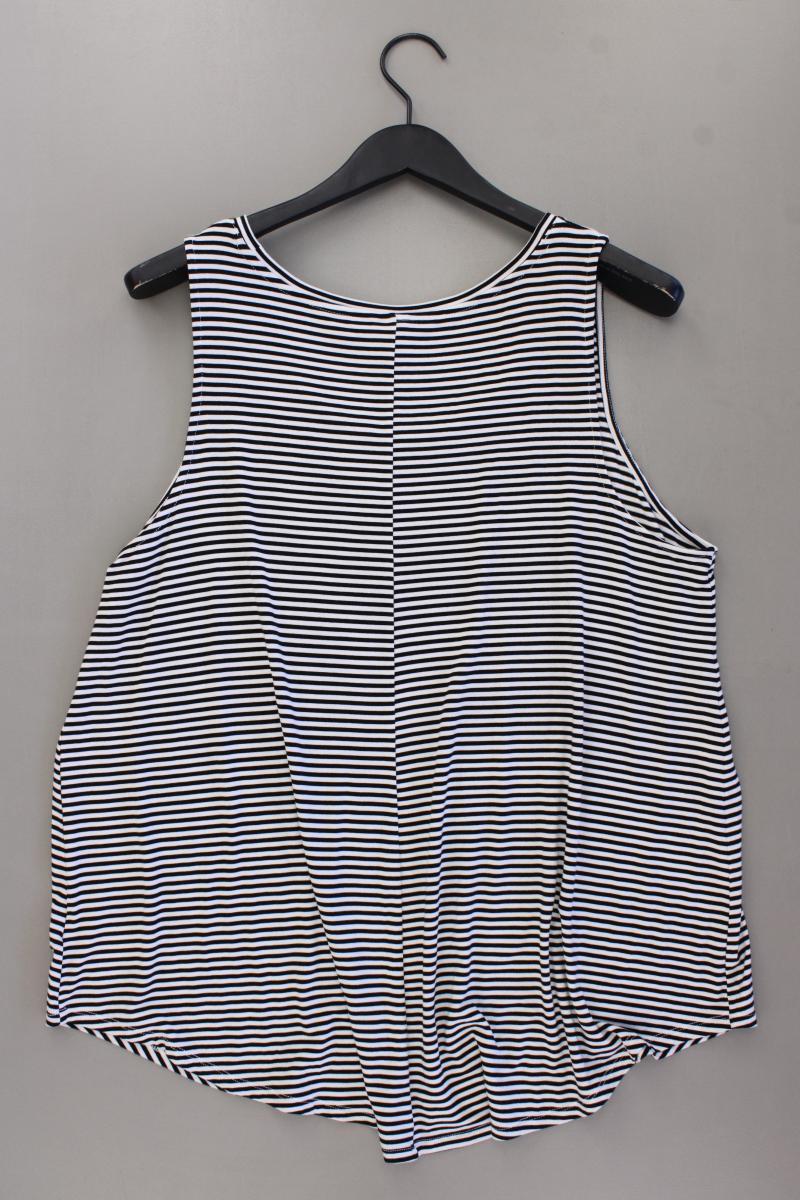 Old Navy Trägertop Gr. XL gestreift schwarz aus Viskose