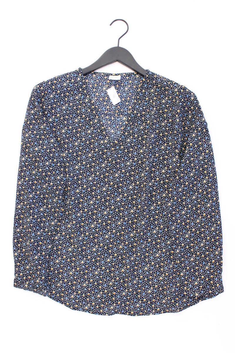 Jacqueline de Yong Langarmbluse Gr. 40 mit Blumenmuster mehrfarbig
