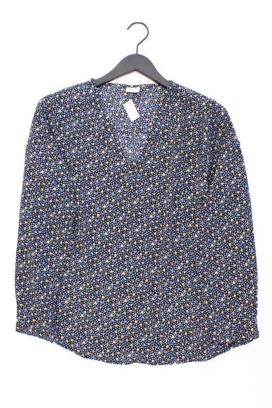 Jacqueline de Yong Langarmbluse Gr. 40 mit Blumenmuster mehrfarbig