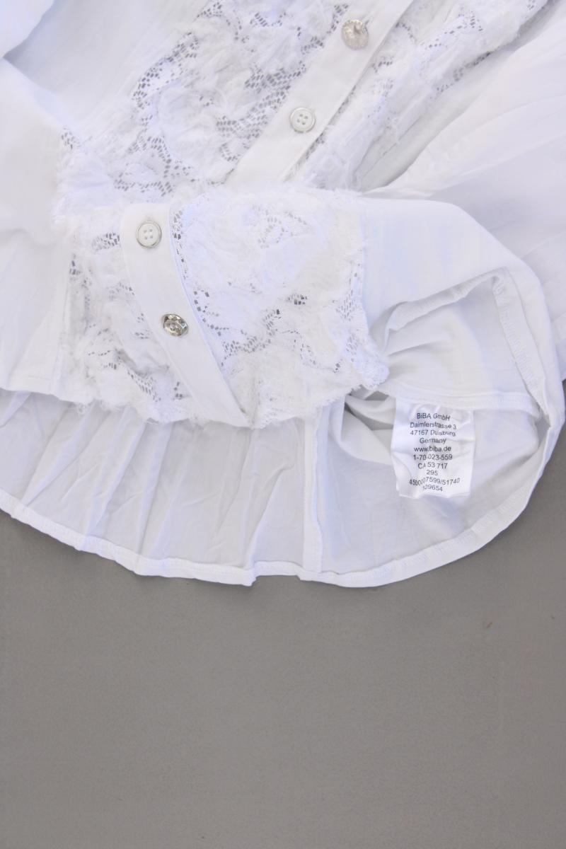 Biba Classic Bluse Gr. 40 neu mit Etikett Neupreis: 59,95€! 3/4 Ärmel weiß