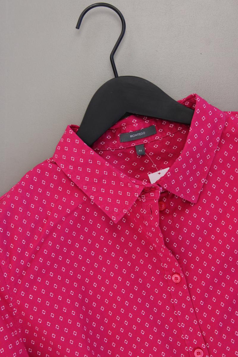 Montego Kurzarmbluse Gr. 44 pink