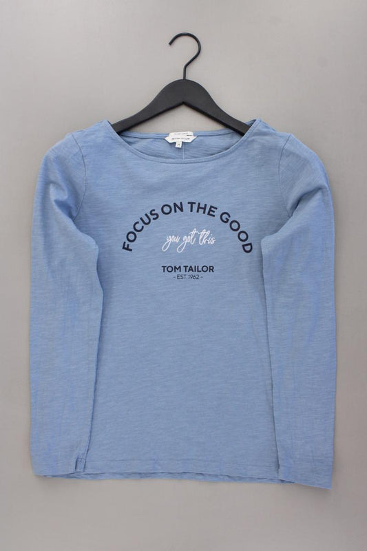 Tom Tailor Longsleeve-Shirt Gr. M Langarm blau