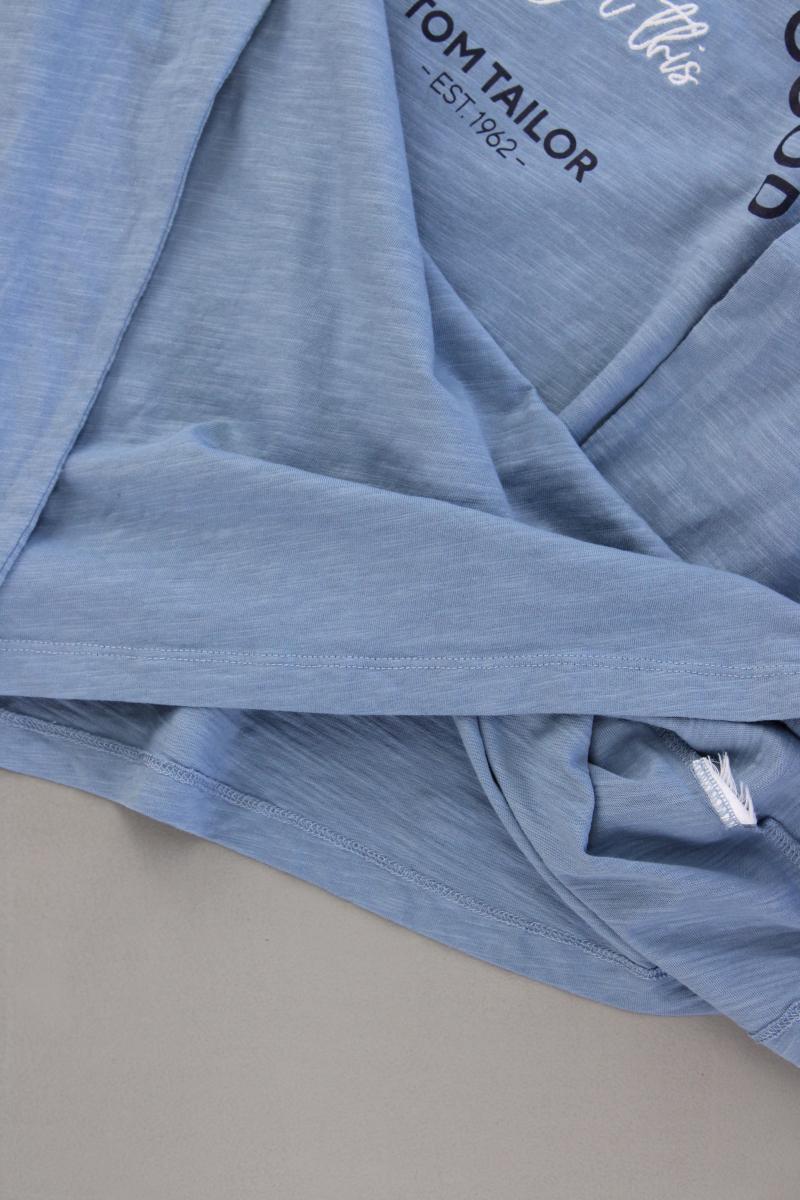 Tom Tailor Longsleeve-Shirt Gr. M Langarm blau