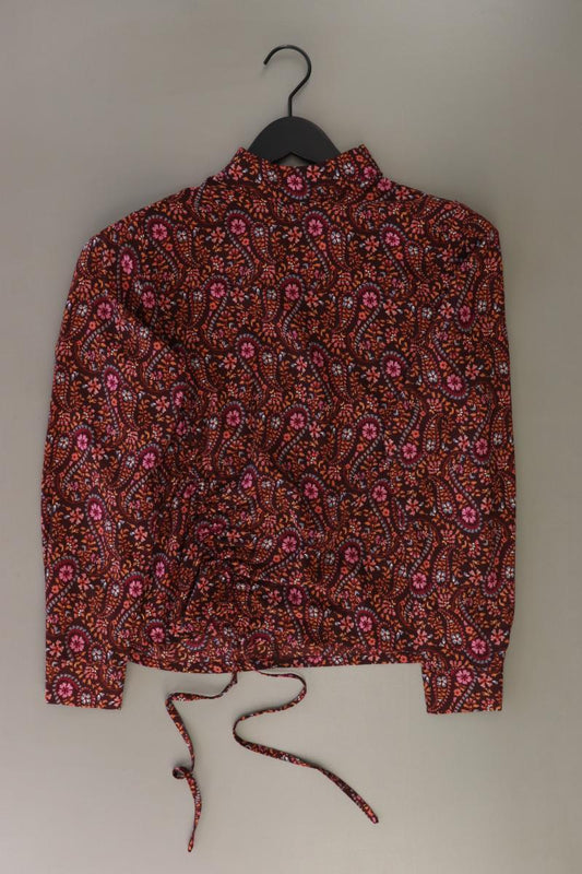 LOFTY MANNER Langarmbluse Gr. S mit Blumenmuster mehrfarbig aus Polyester