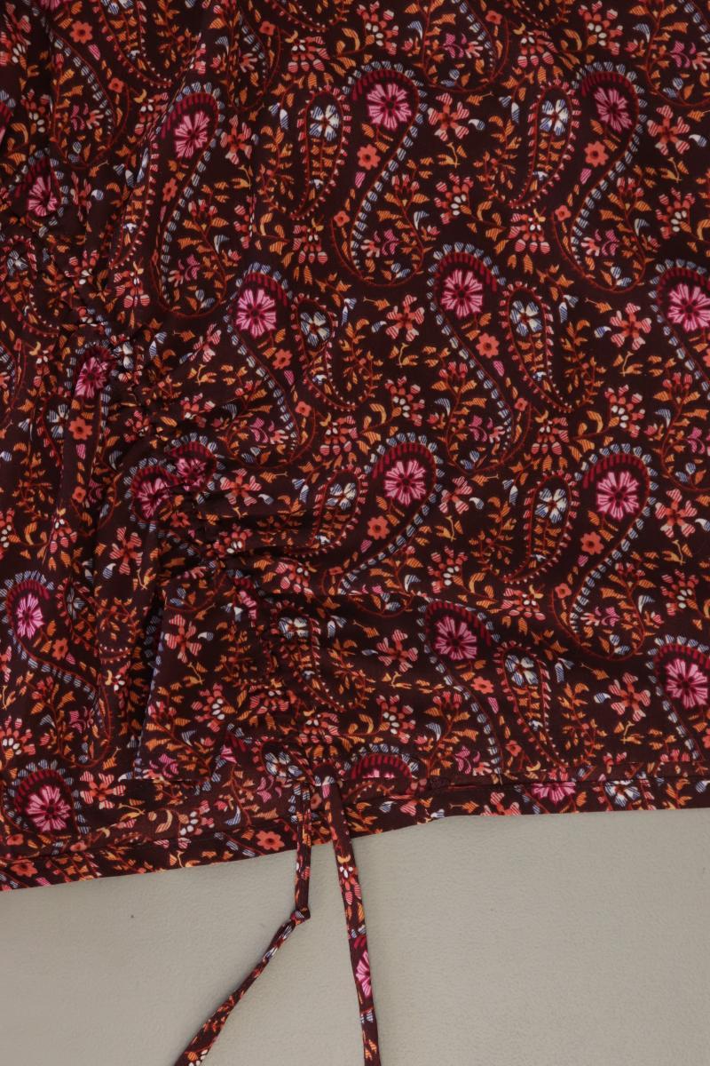 LOFTY MANNER Langarmbluse Gr. S mit Blumenmuster mehrfarbig aus Polyester