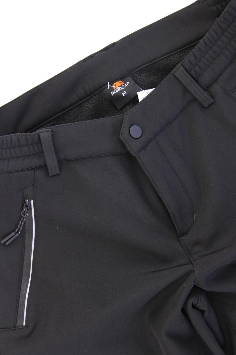 Nordcap Gefütterte Hose Gr. Kurzgröße 20 schwarz aus Polyester