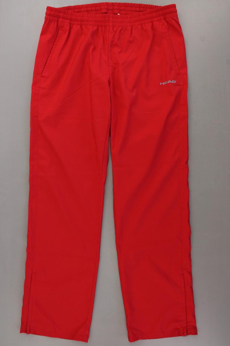 HEAD Jogginghose für Herren Gr. XL neuwertig rot aus Polyester