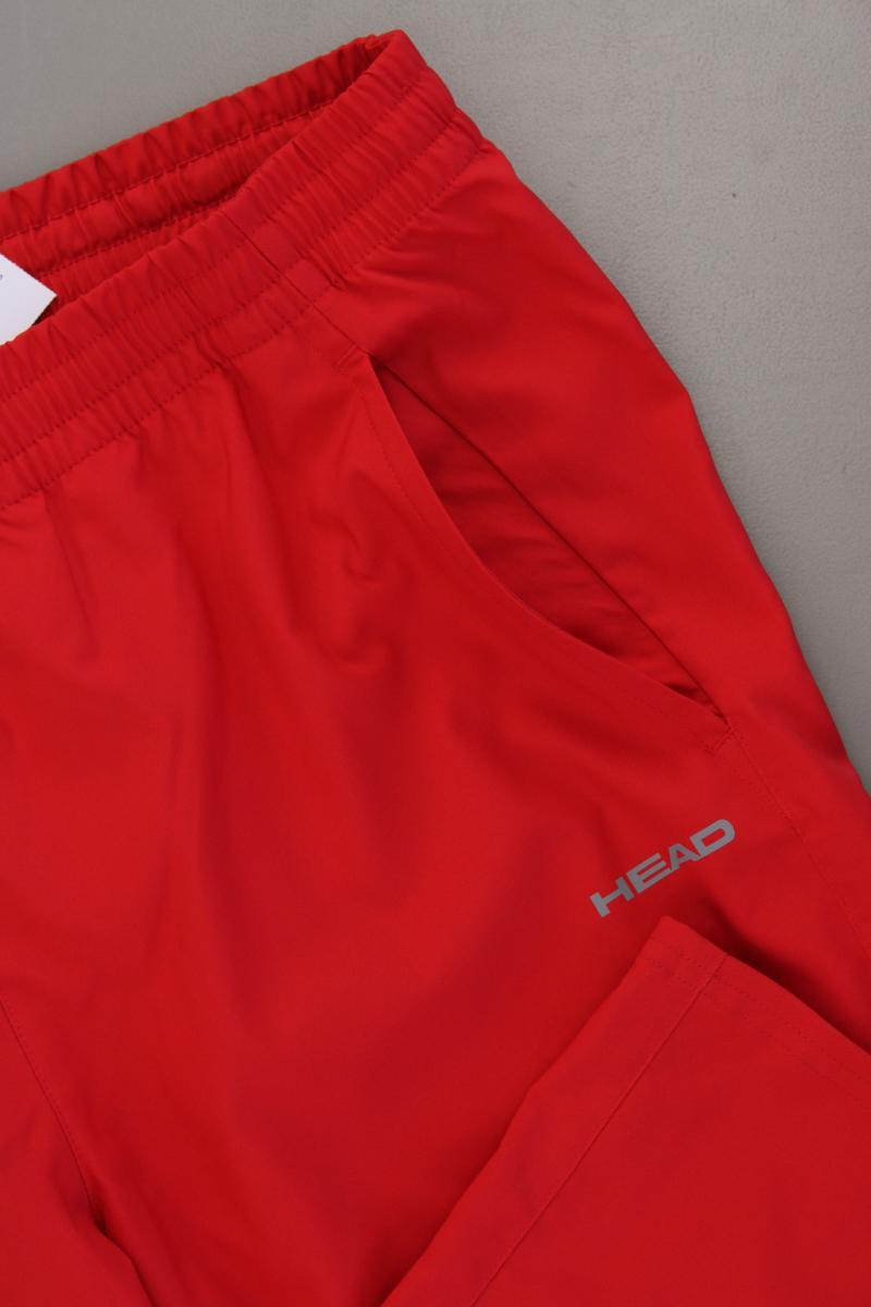 HEAD Jogginghose für Herren Gr. XL neuwertig rot aus Polyester
