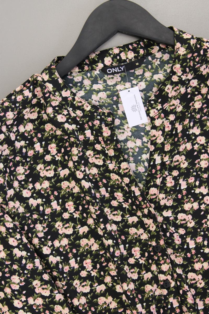 Only Blusenkleid Gr. M mit Blumenmuster Langarm mehrfarbig aus Polyester