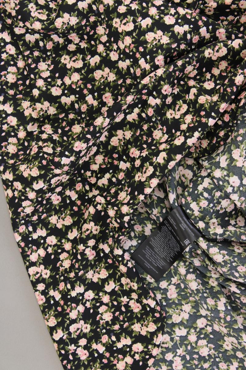 Only Blusenkleid Gr. M mit Blumenmuster Langarm mehrfarbig aus Polyester