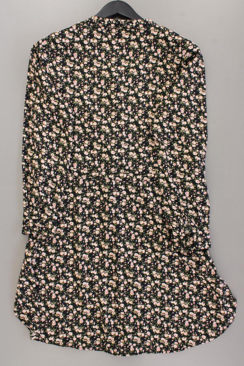 Only Blusenkleid Gr. M mit Blumenmuster Langarm mehrfarbig aus Polyester