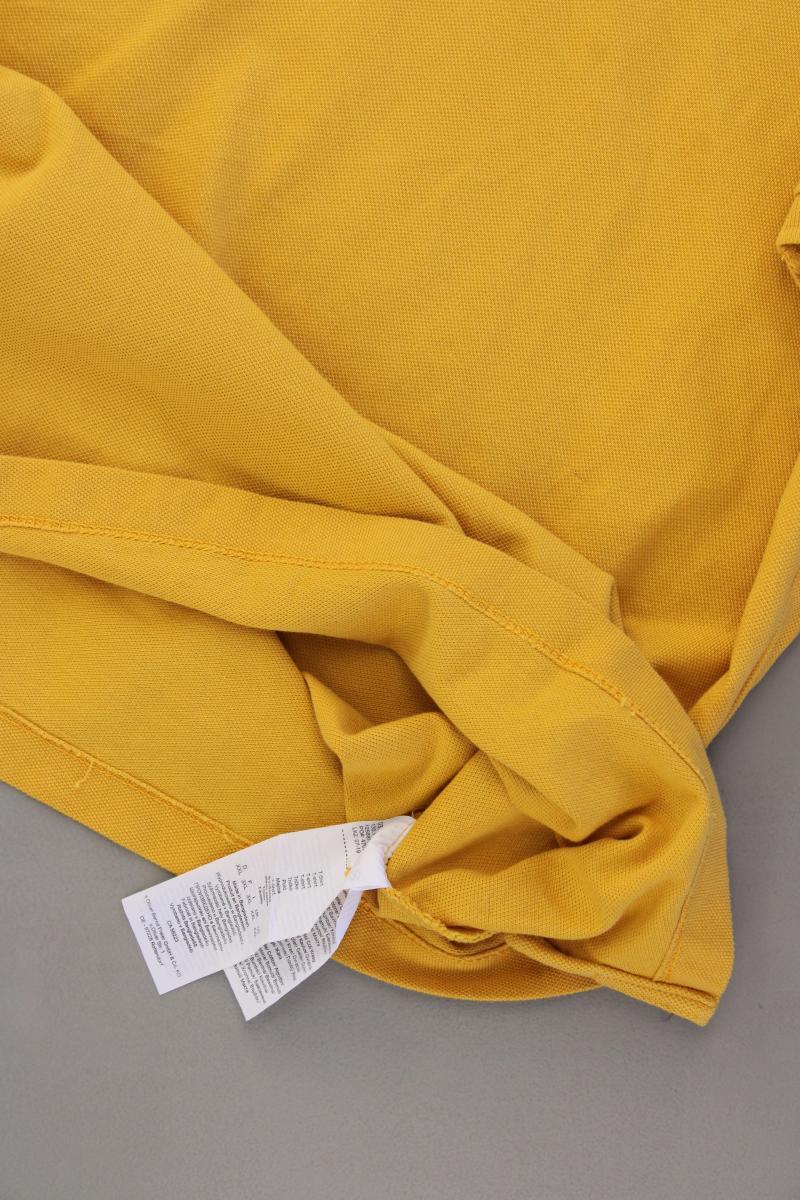 s.Oliver Poloshirt für Herren Gr. XXL Kurzarm gelb aus Baumwolle