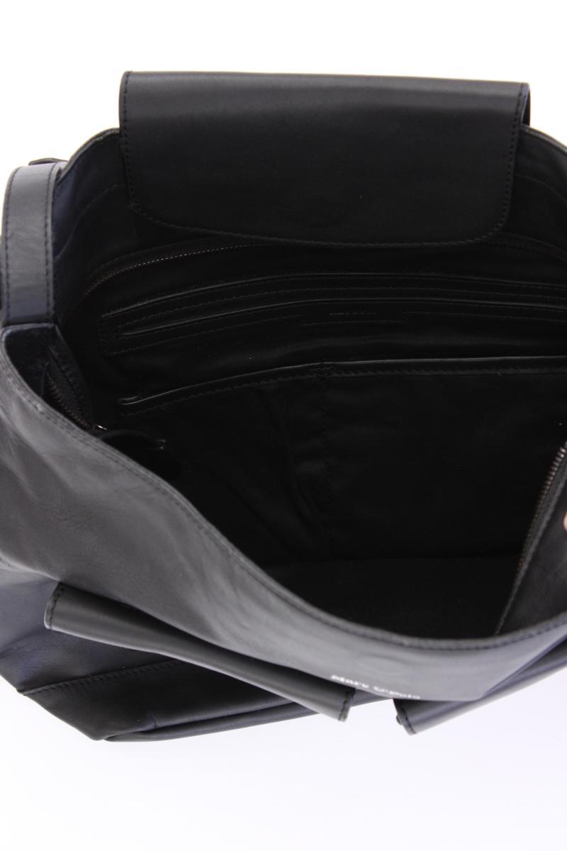 Marc O'Polo Schultertasche schwarz aus Leder