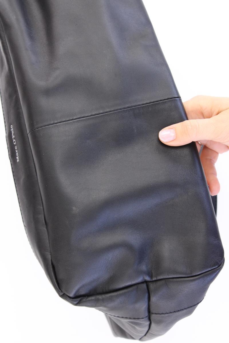 Marc O'Polo Schultertasche schwarz aus Leder