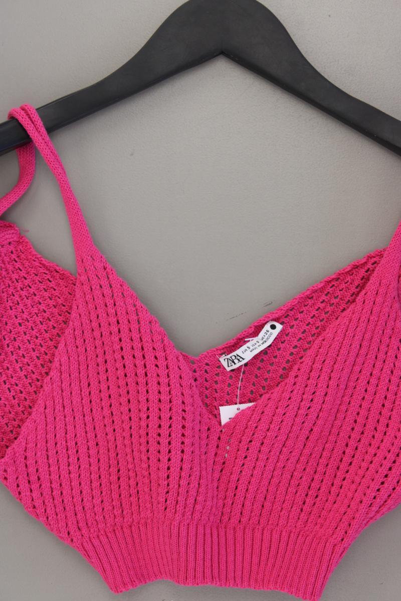 Zara Crop Top Gr. S pink