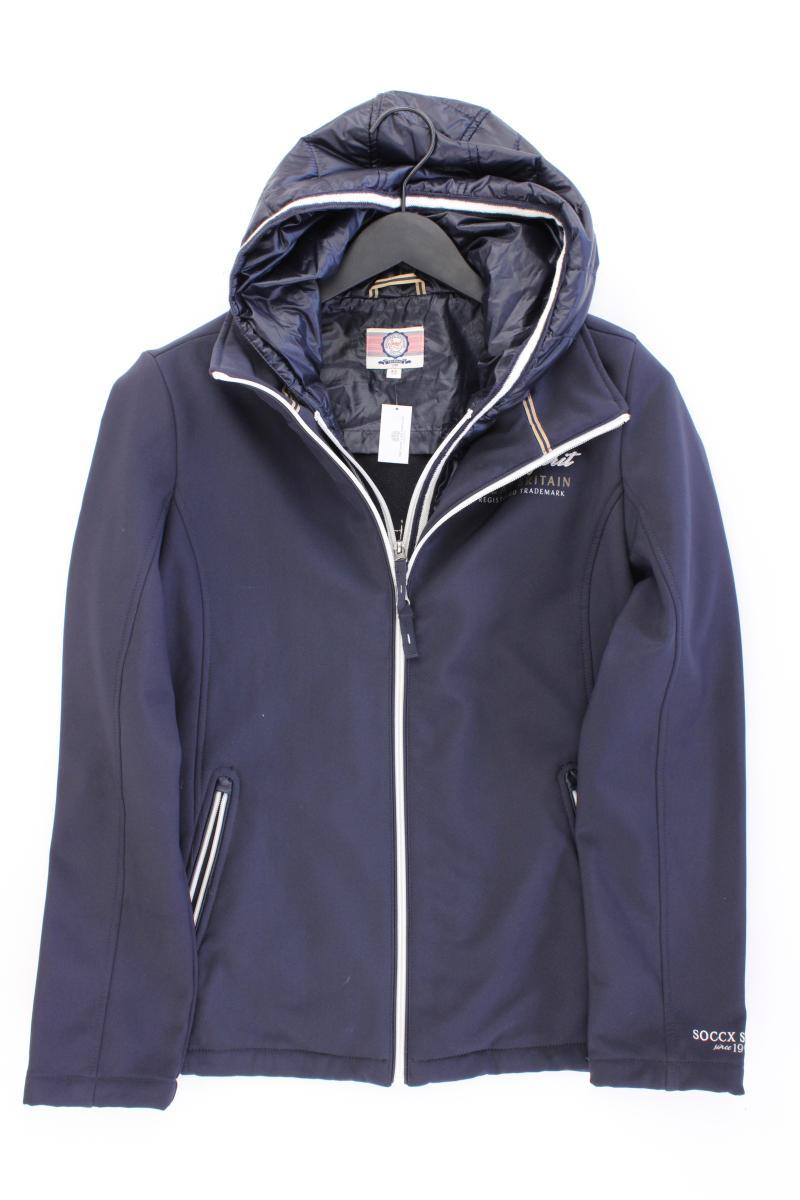 Soccx Softshelljacke Gr. 42 blau aus Polyester