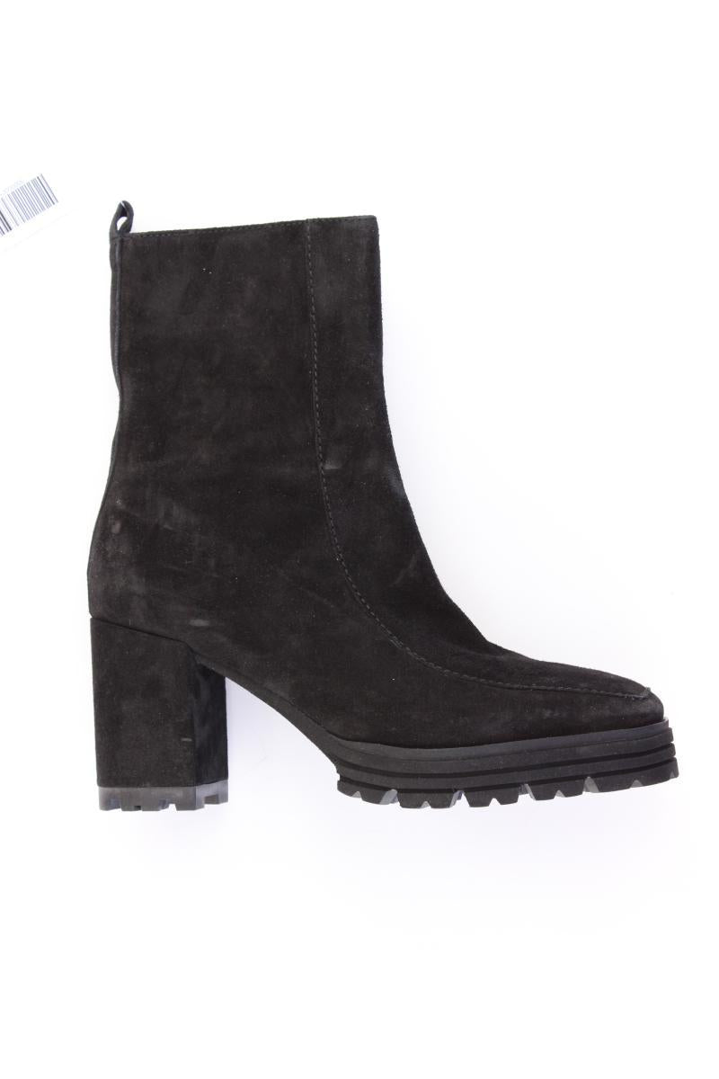 Peter Kaiser Wildlederstiefel Gr. 37 schwarz