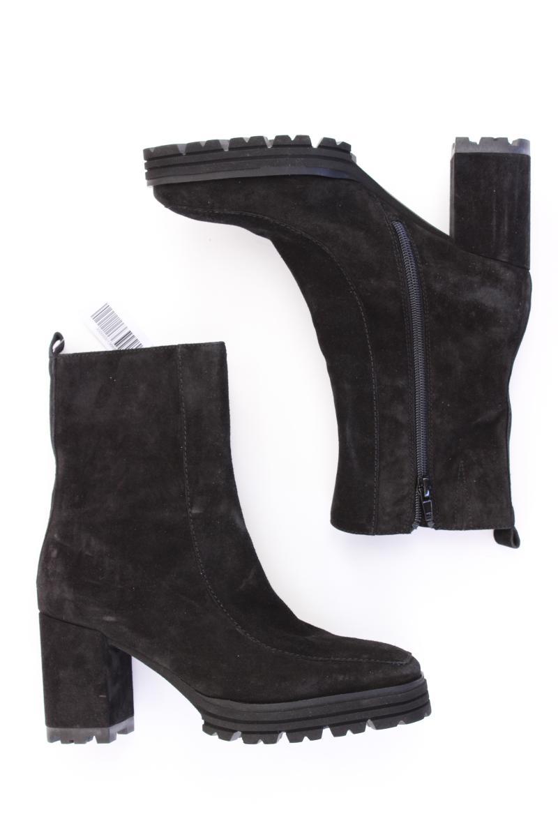 Peter Kaiser Wildlederstiefel Gr. 37 schwarz