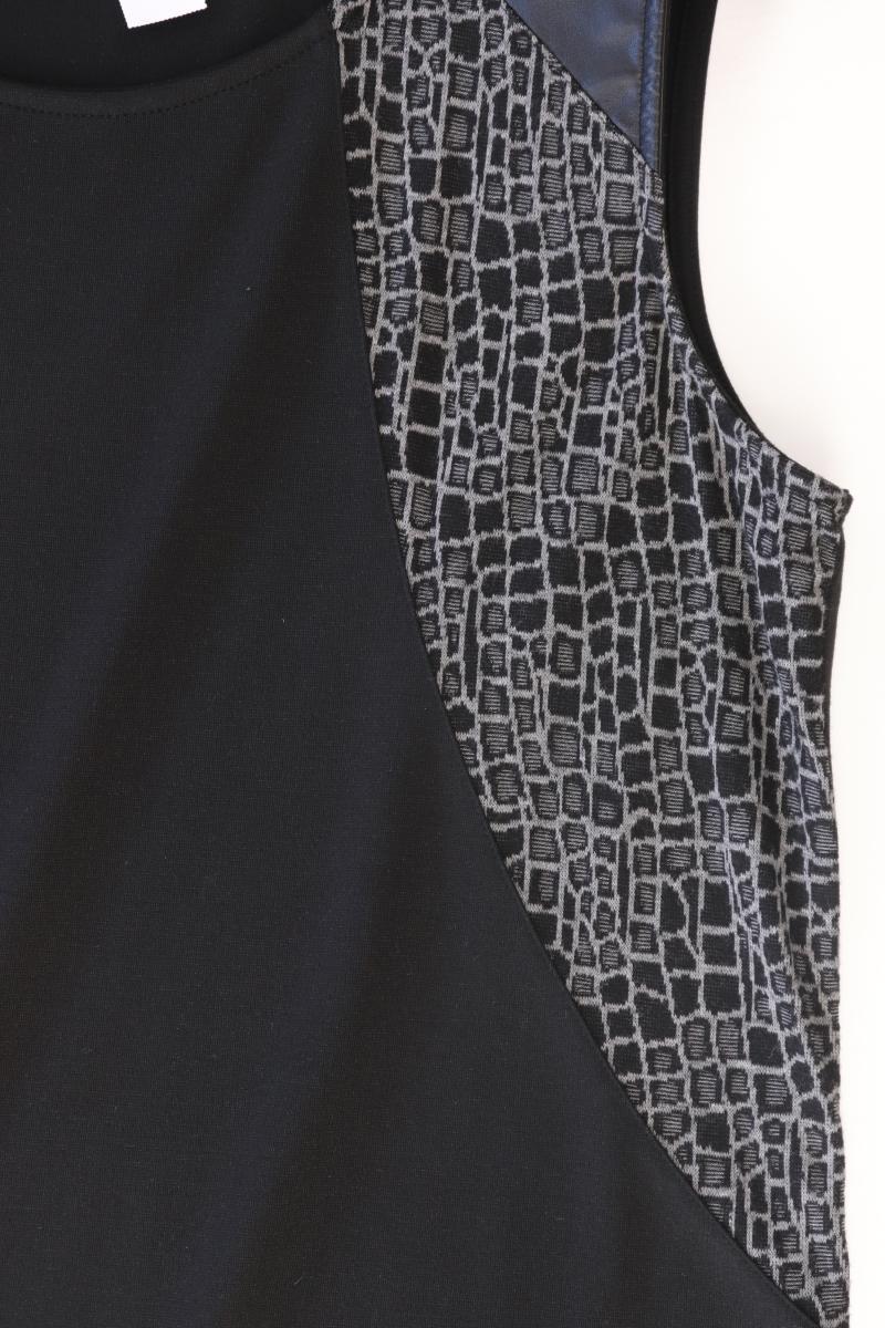 Gina Laura Midikleid Gr. XL Ärmellos schwarz aus Polyester