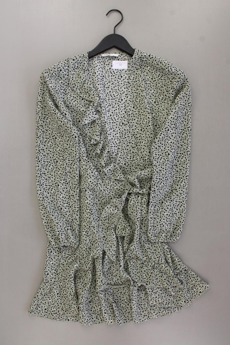 Only Wickelkleid Gr. 36 Langarm grün aus Polyester