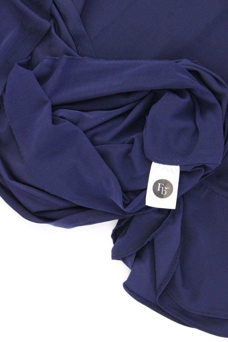 Freebird Midikleid Gr. XL Trompetenärmel blau aus Polyester