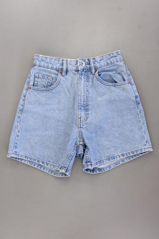 Zara Jeansshorts Gr. 34 blau aus Baumwolle