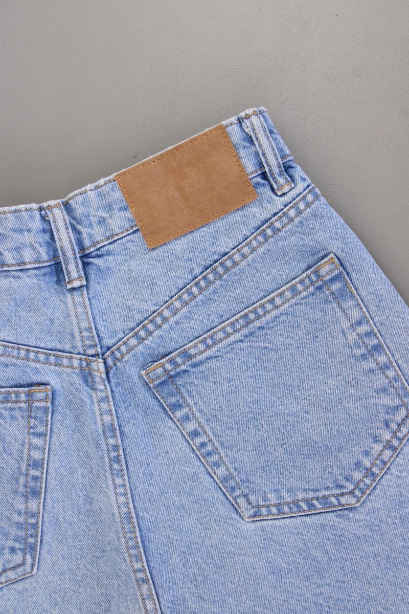 Zara Jeansshorts Gr. 34 blau aus Baumwolle