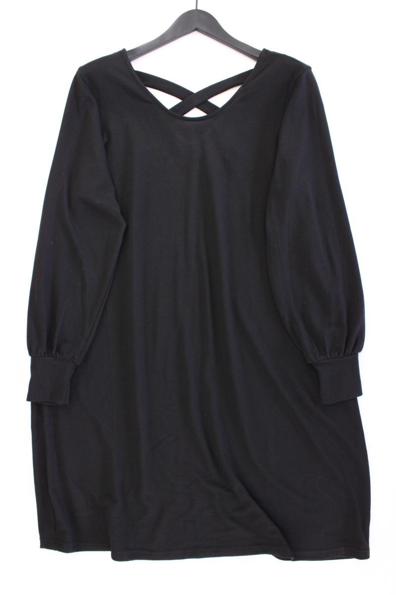 Zizzi Langarmkleid Gr. 48 schwarz