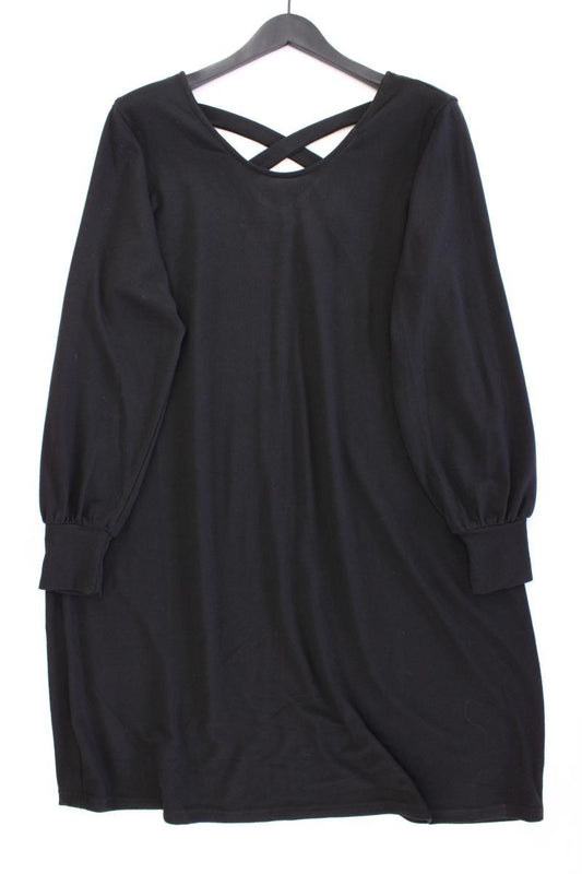 Zizzi Langarmkleid Gr. 48 schwarz