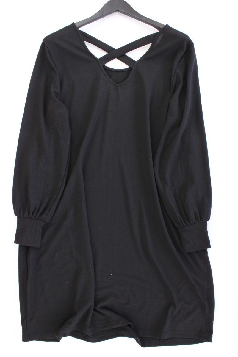 Zizzi Langarmkleid Gr. 48 schwarz