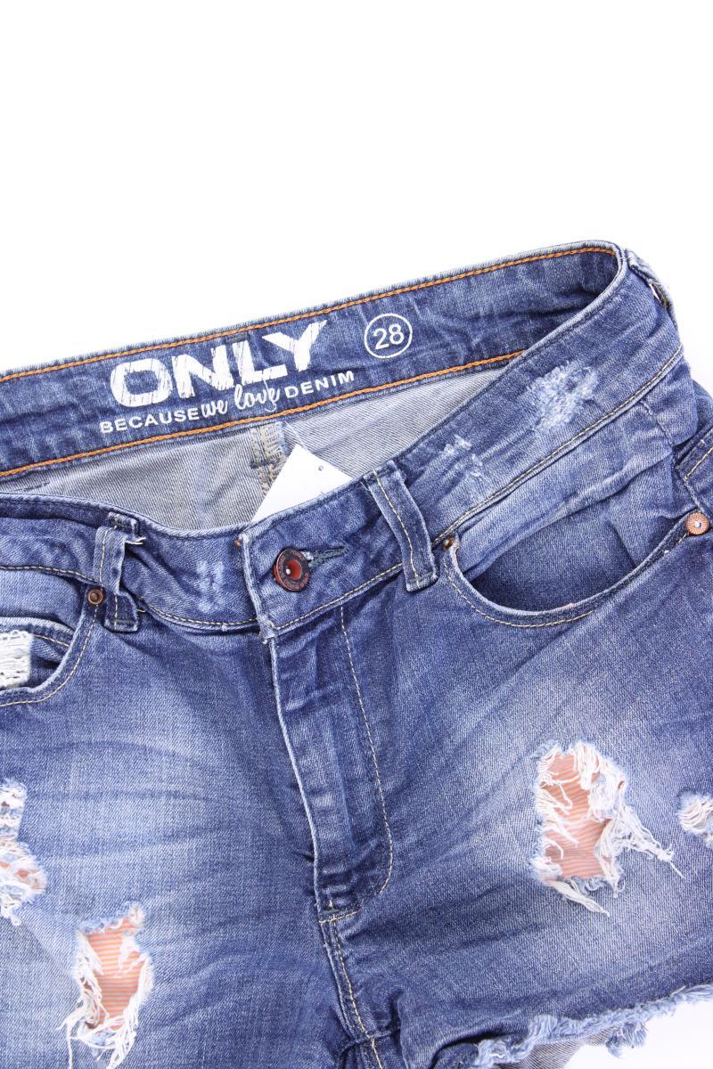 Only Jeansshorts Gr. W28 blau