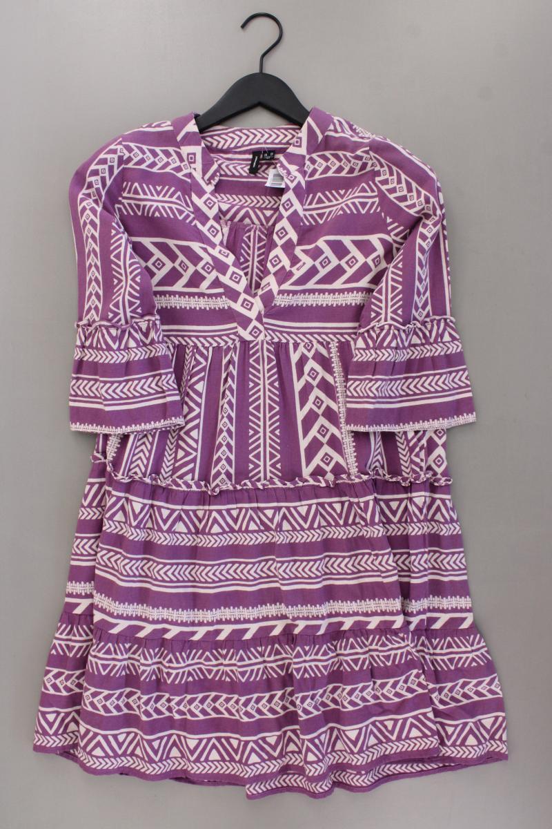 Vero Moda Sommerkleid Gr. XS 3/4 Ärmel lila aus Baumwolle