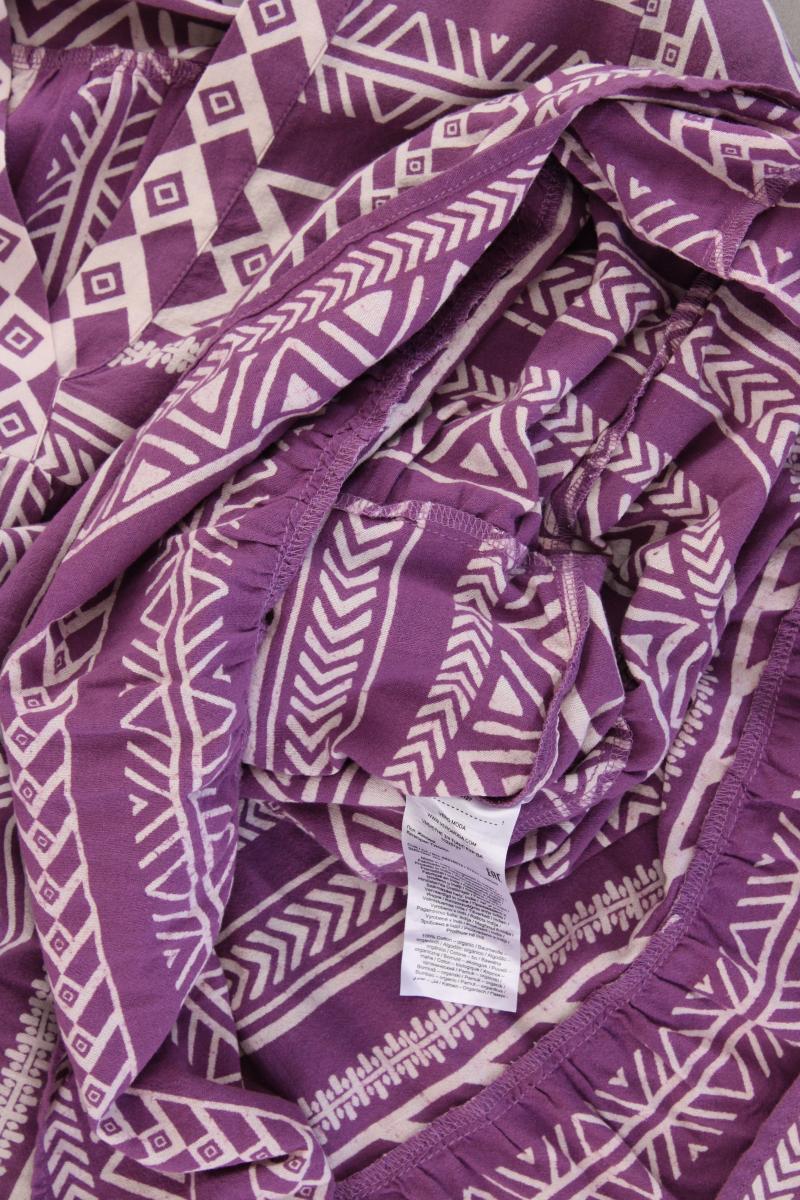 Vero Moda Sommerkleid Gr. XS 3/4 Ärmel lila aus Baumwolle