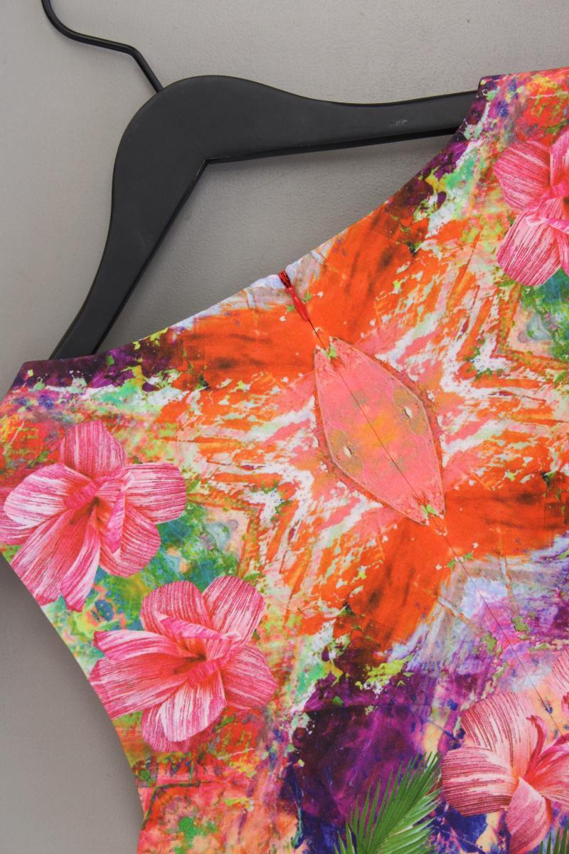 s.Oliver Bleistiftkleid Gr. 40 mit Blumenmuster neuwertig Ärmellos mehrfarbig