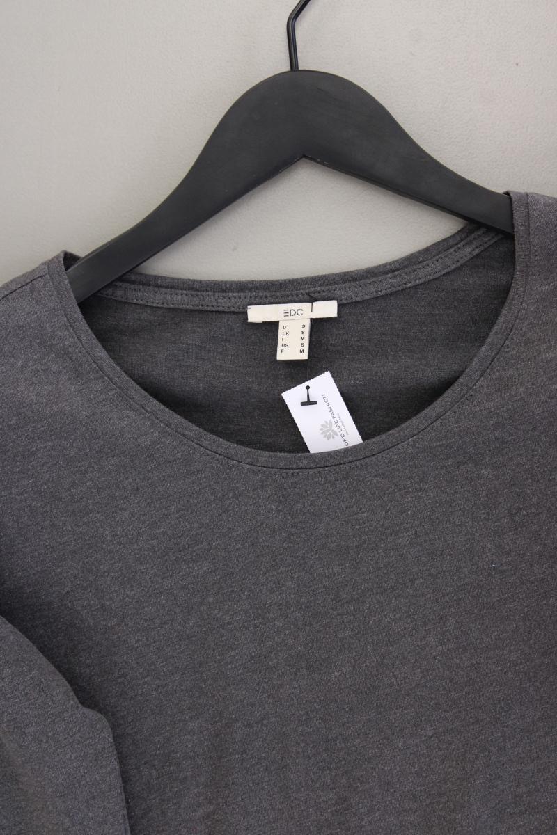 edc by Esprit Longsleeve-Shirt Gr. S Langarm grau