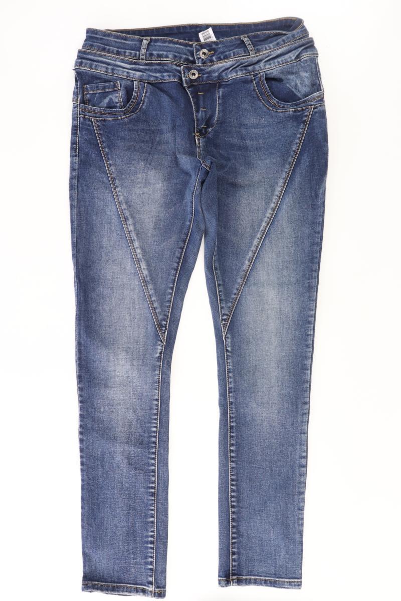 ZAC&ZOE Straight Jeans Gr. 40 blau aus Baumwolle