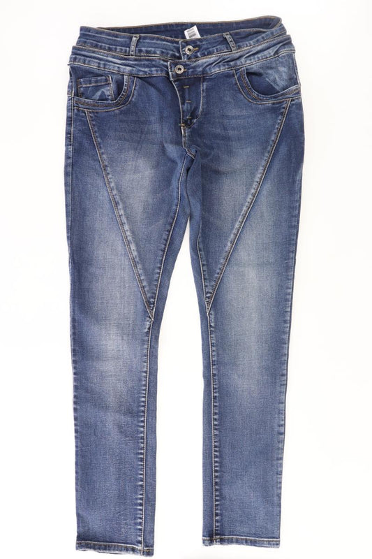 ZAC&ZOE Straight Jeans Gr. 40 blau aus Baumwolle