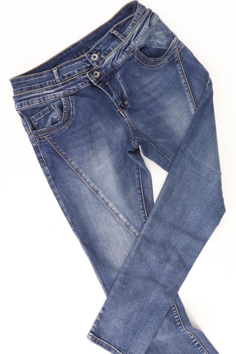 ZAC&ZOE Straight Jeans Gr. 40 blau aus Baumwolle