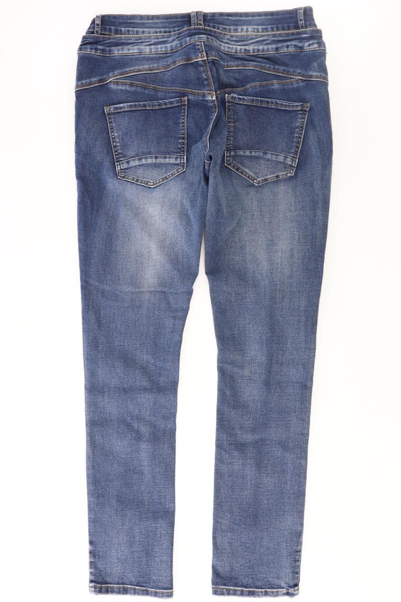 ZAC&ZOE Straight Jeans Gr. 40 blau aus Baumwolle