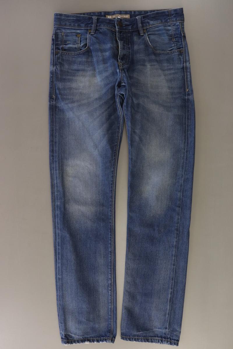 WE Fashion Straight Jeans für Herren Gr. W30/L32 blau aus Baumwolle