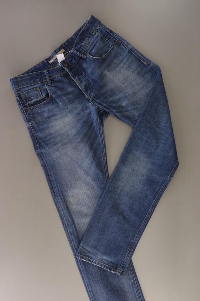 WE Fashion Straight Jeans für Herren Gr. W30/L32 blau aus Baumwolle