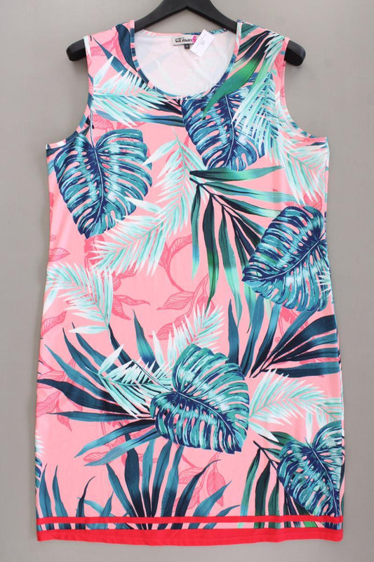 Today's Woman Sommerkleid Gr. 46 neuwertig Ärmellos mehrfarbig aus Polyester
