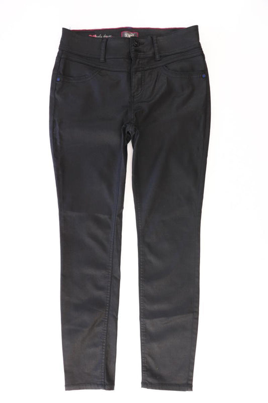 Street One Kunstlederhose Gr. W28/L30 schwarz aus Modal