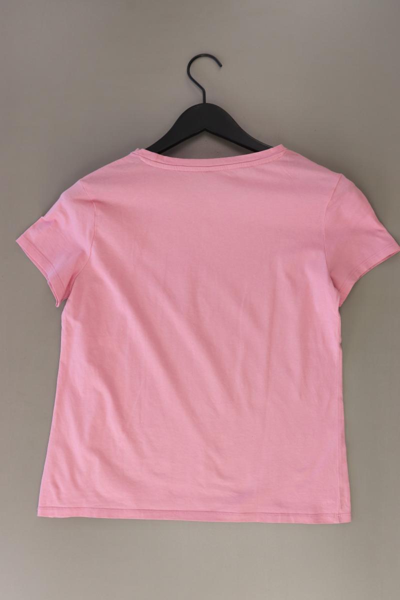 Tom Tailor (Denim) Printshirt Gr. M Kurzarm rosa