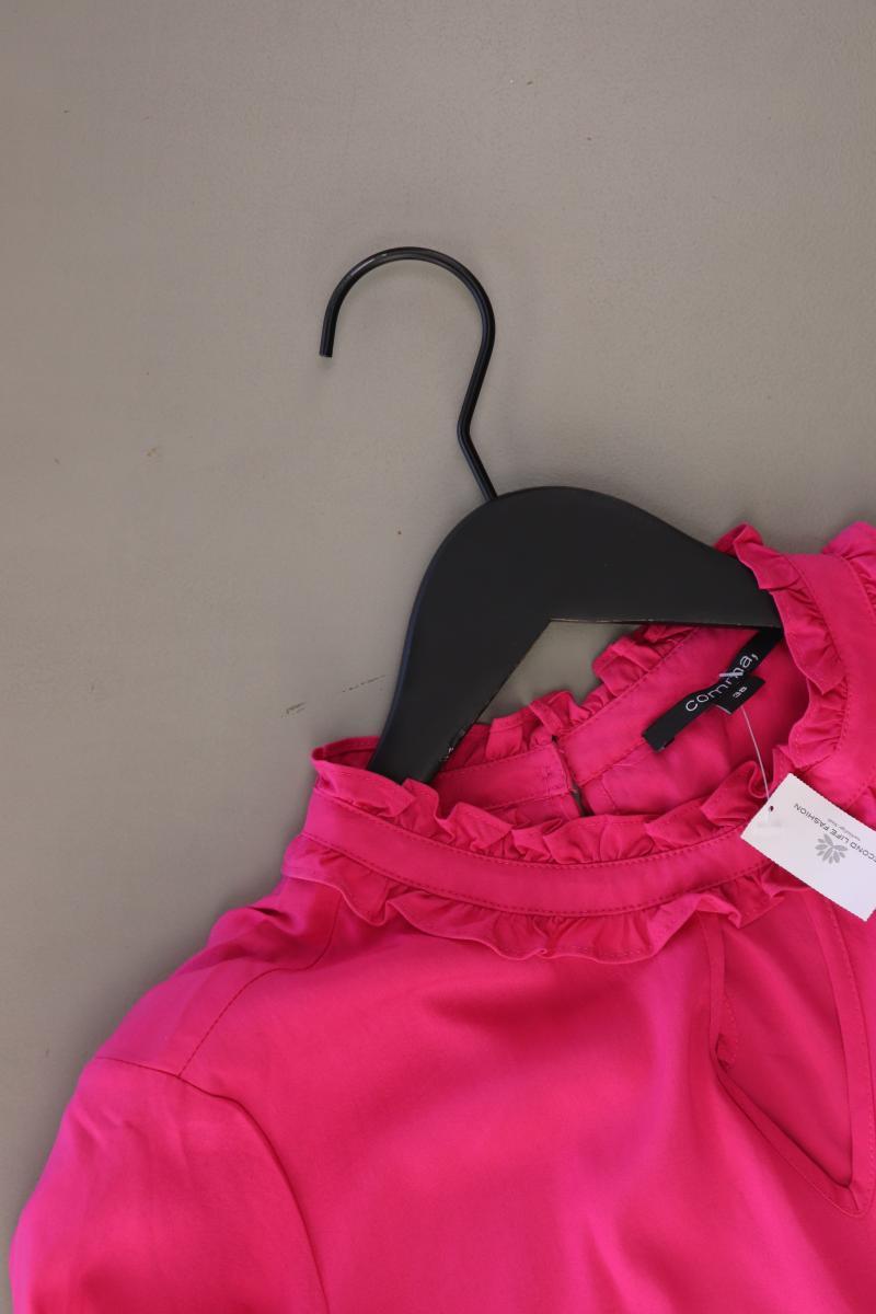 comma, Regular Bluse Gr. 38 3/4 Ärmel pink aus Modal