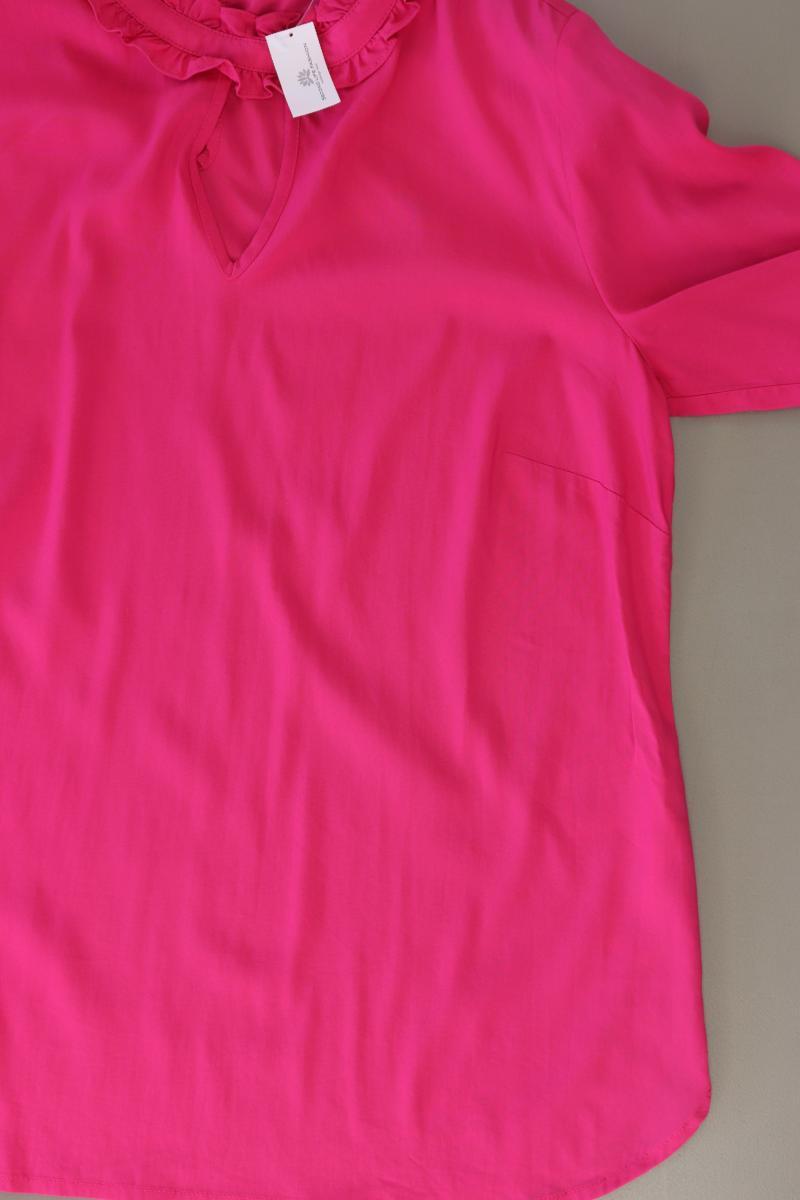 comma, Regular Bluse Gr. 38 3/4 Ärmel pink aus Modal